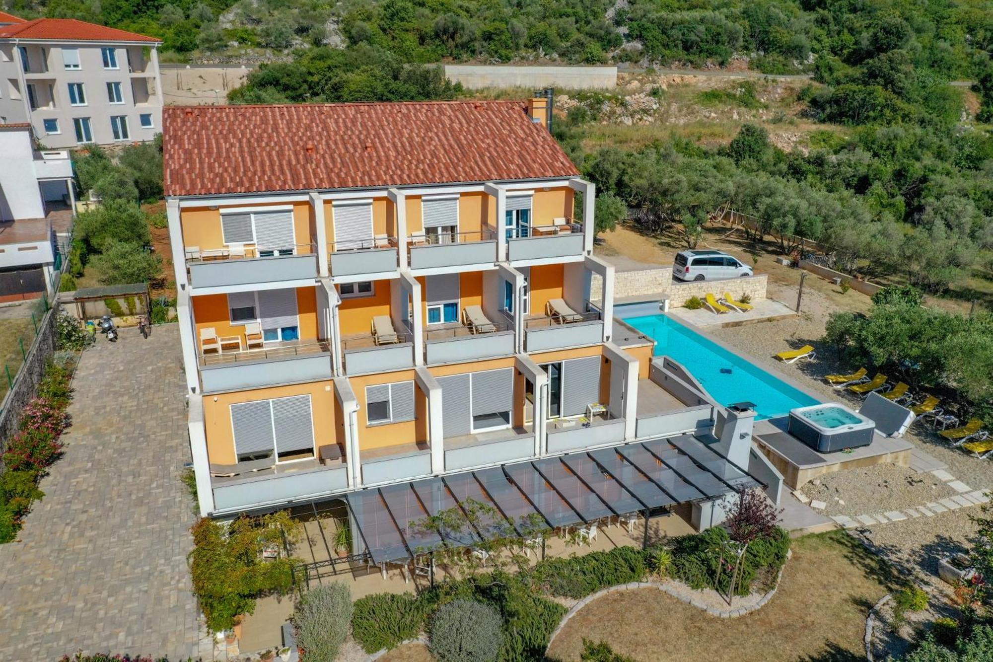 Villa Sunce Punat Esterno foto